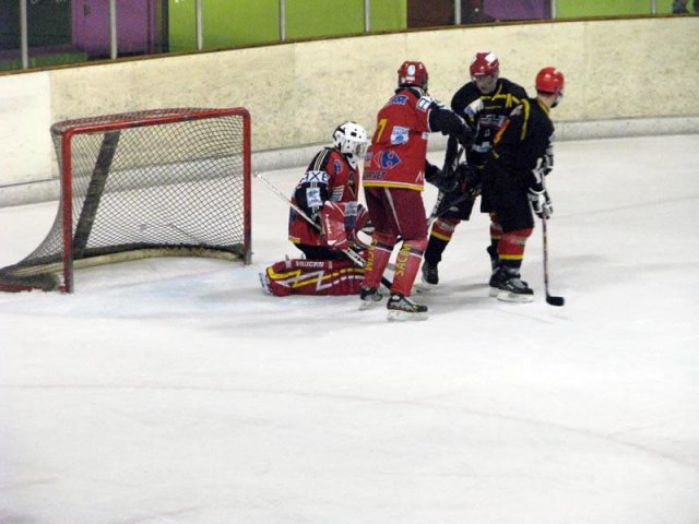 Photo hockey match Besançon - Morzine-Avoriaz II le 08/01/2011