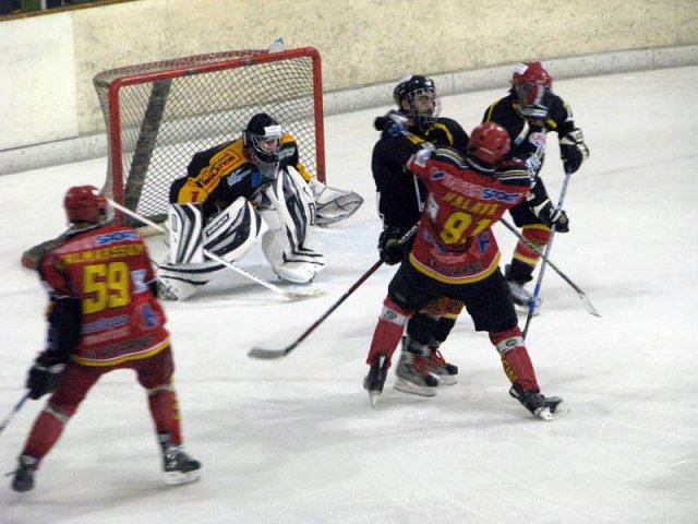 Photo hockey match Besançon - Morzine-Avoriaz II le 08/01/2011