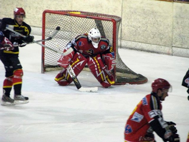 Photo hockey match Besançon - Morzine-Avoriaz II le 08/01/2011