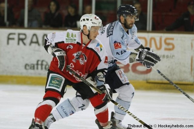 Photo hockey match Briançon  - Angers  le 08/01/2011