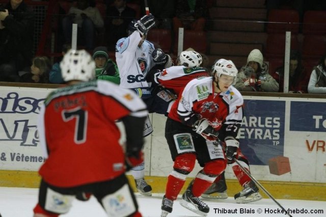 Photo hockey match Briançon  - Angers  le 08/01/2011