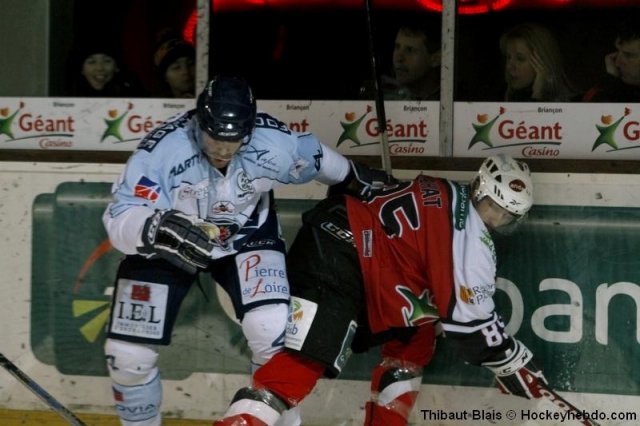 Photo hockey match Briançon  - Angers  le 08/01/2011