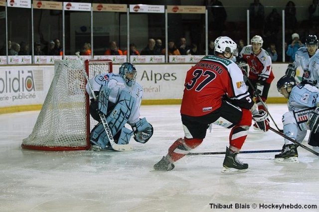 Photo hockey match Briançon  - Angers  le 08/01/2011