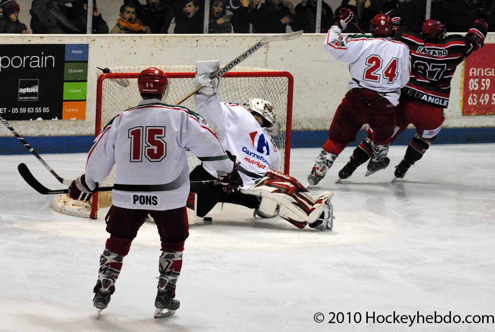 Anglet 6 - 3 Courbevoie 