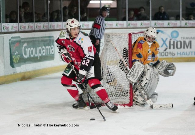 Photo hockey match Briançon  - Dijon  le 11/01/2011