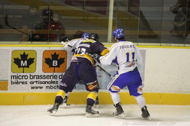 Photo hockey match Chamonix  - Villard-de-Lans le 15/01/2011