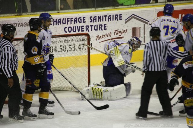 Photo hockey match Chamonix  - Villard-de-Lans le 15/01/2011