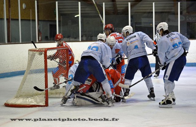 Photo hockey match Valence - Montpellier  le 15/01/2011