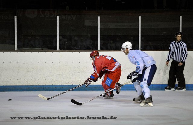 Photo hockey match Valence - Montpellier  le 15/01/2011