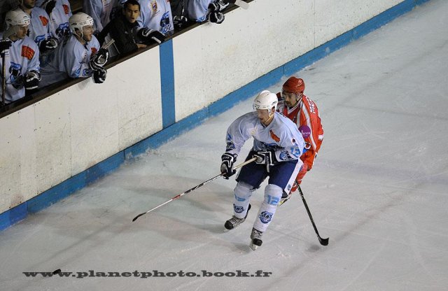 Photo hockey match Valence - Montpellier  le 15/01/2011