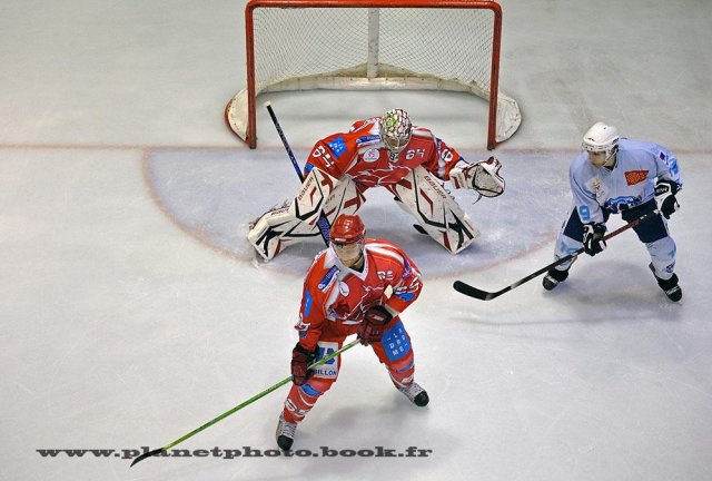 Photo hockey match Valence - Montpellier  le 15/01/2011