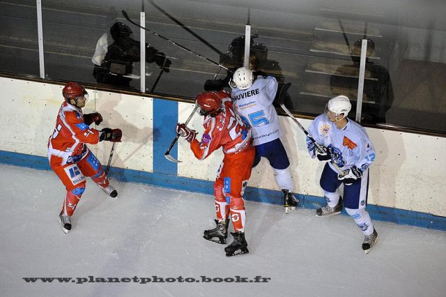 Photo hockey match Valence - Montpellier  le 15/01/2011