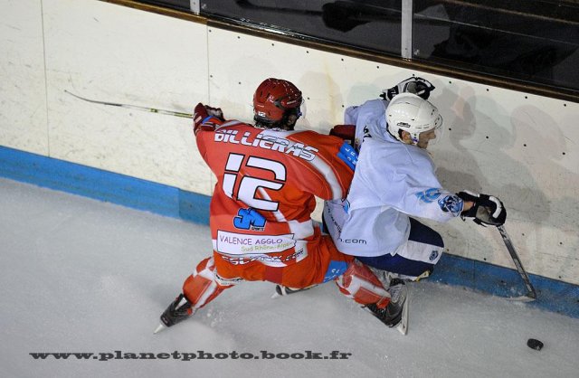 Photo hockey match Valence - Montpellier  le 15/01/2011