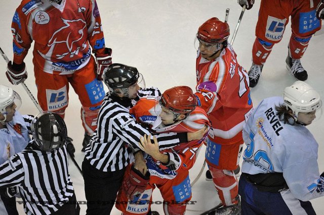 Photo hockey match Valence - Montpellier  le 15/01/2011