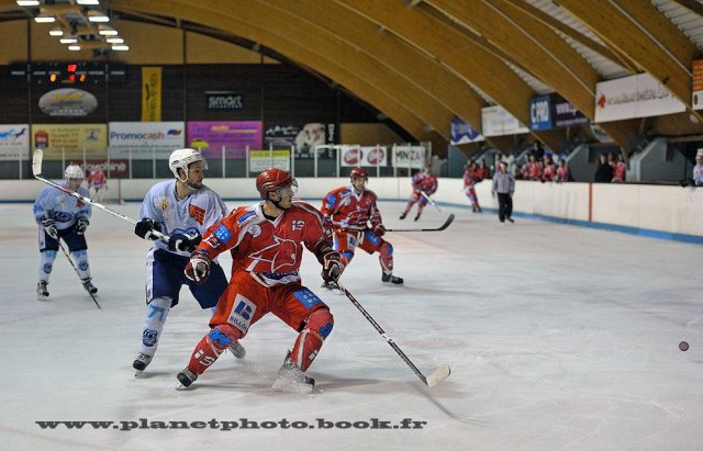 Photo hockey match Valence - Montpellier  le 15/01/2011