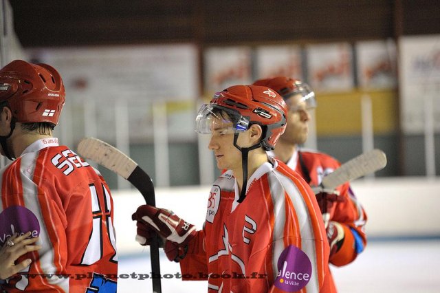 Photo hockey match Valence - Montpellier  le 15/01/2011