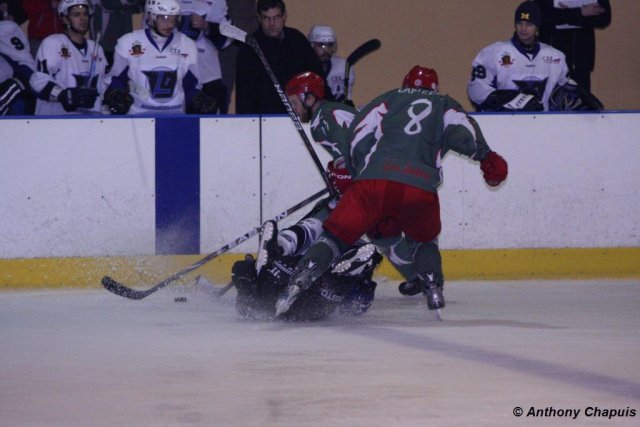 Photo hockey match Cergy-Pontoise - Garges-lès-Gonesse le 15/01/2011