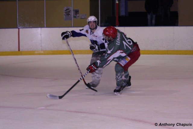 Photo hockey match Cergy-Pontoise - Garges-lès-Gonesse le 15/01/2011