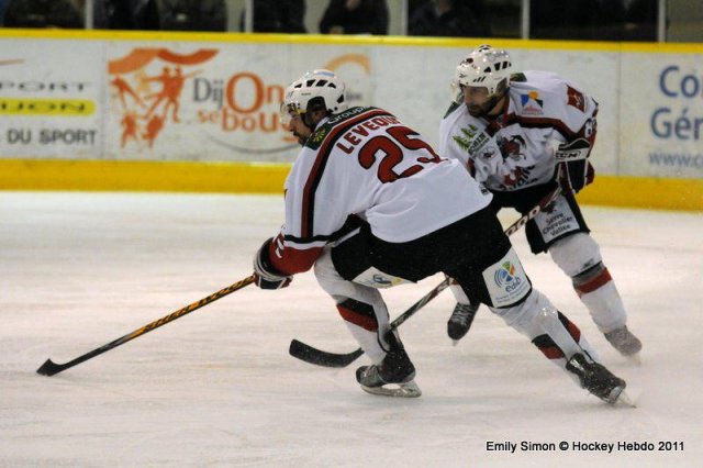 Photo hockey match Dijon  - Briançon  le 15/01/2011