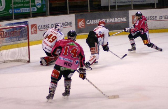 Photo hockey match Amiens  - Morzine-Avoriaz le 27/09/2008