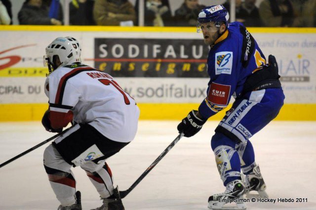 Photo hockey match Dijon  - Briançon  le 15/01/2011