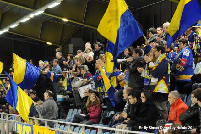 Photo hockey match Dijon  - Briançon  le 15/01/2011