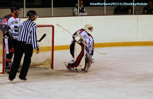 Photo hockey match Brest  - Mulhouse le 15/01/2011