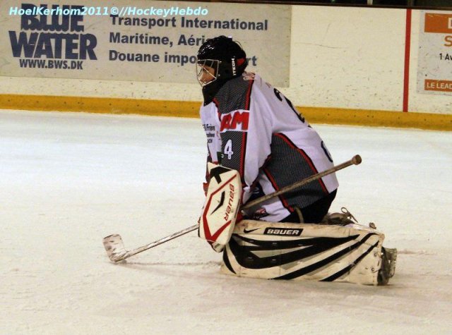 Photo hockey match Brest  - Mulhouse le 15/01/2011