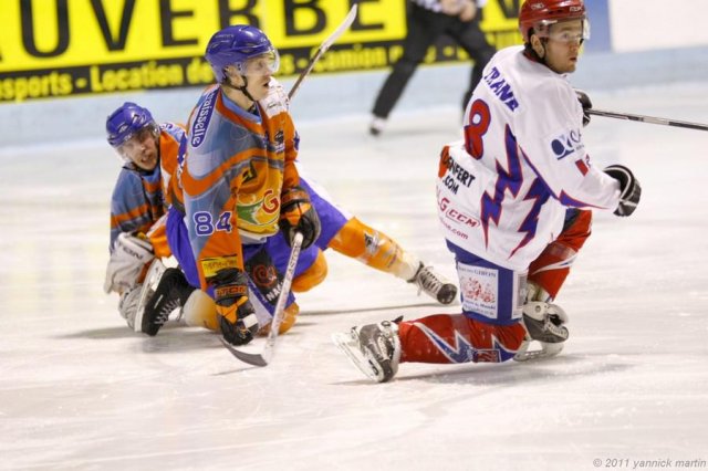 Photo hockey match Clermont-Ferrand - Asnières le 15/01/2011