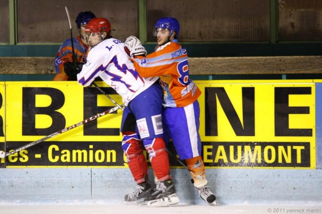 Photo hockey match Clermont-Ferrand - Asnières le 15/01/2011