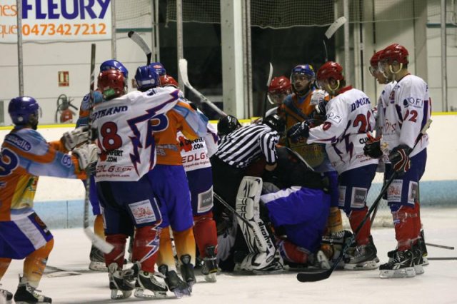 Photo hockey match Clermont-Ferrand - Asnières le 15/01/2011
