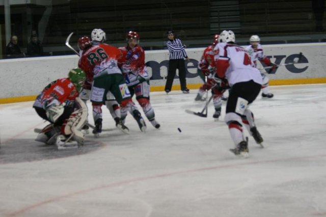 Photo hockey match Mont-Blanc - Briançon  le 18/01/2011