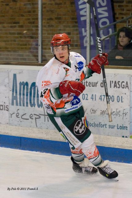 Photo hockey match Angers  - Mont-Blanc le 22/01/2011