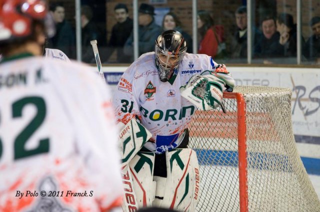 Photo hockey match Angers  - Mont-Blanc le 22/01/2011