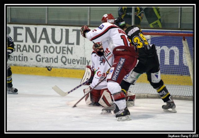 Photo hockey match Rouen - Briançon  le 29/03/2008