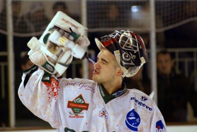 Photo hockey match Angers  - Mont-Blanc le 22/01/2011