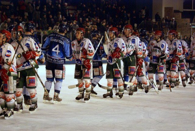 Photo hockey match Angers  - Mont-Blanc le 22/01/2011