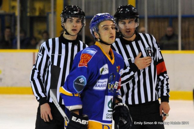 Photo hockey match Dijon  - Gap  le 22/01/2011