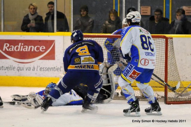 Photo hockey match Dijon  - Gap  le 22/01/2011