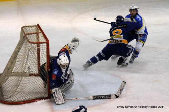 Photo hockey match Dijon  - Gap  le 22/01/2011
