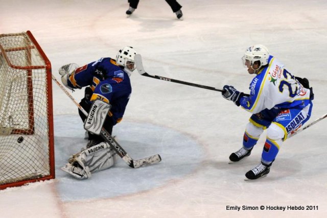 Photo hockey match Dijon  - Gap  le 22/01/2011
