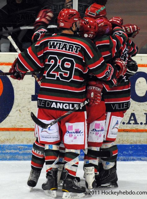 Photo hockey match Anglet - Brest  le 22/01/2011