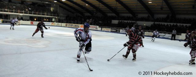 Photo hockey match Anglet - Brest  le 22/01/2011