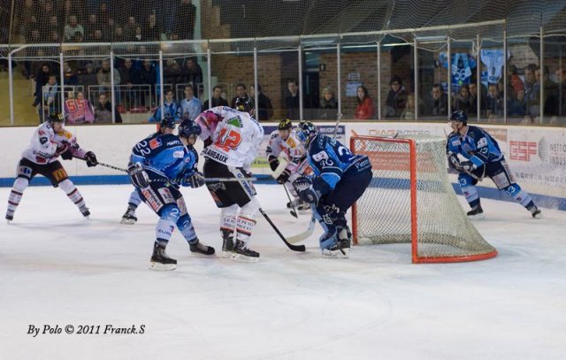 Photo hockey match Angers  - Amiens  le 27/01/2011