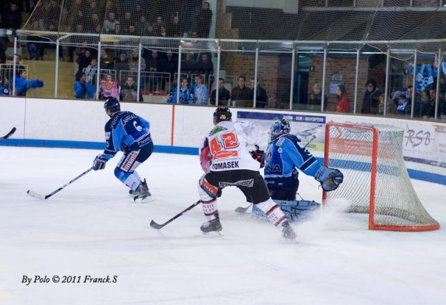 Photo hockey match Angers  - Amiens  le 27/01/2011