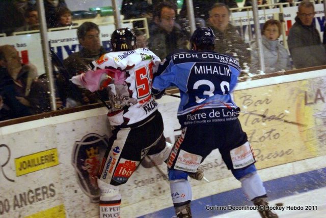Photo hockey match Angers  - Amiens  le 27/01/2011