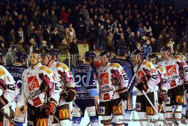 Photo hockey match Angers  - Amiens  le 27/01/2011