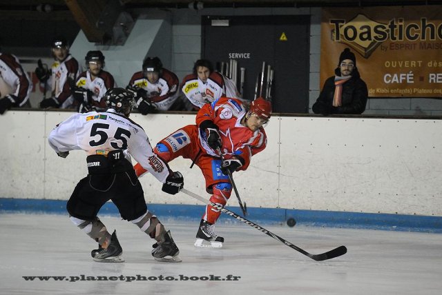 Photo hockey match Valence - Bordeaux le 29/01/2011