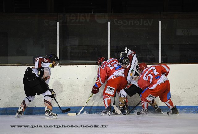 Photo hockey match Valence - Bordeaux le 29/01/2011