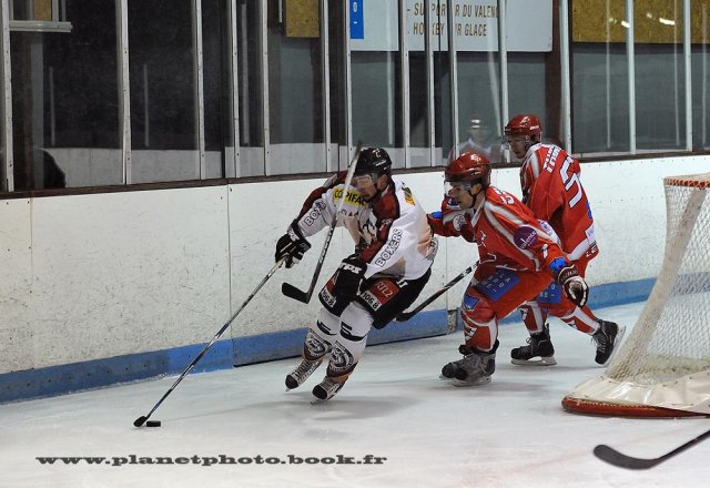 Photo hockey match Valence - Bordeaux le 29/01/2011